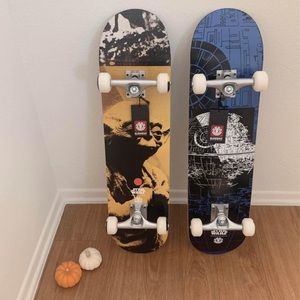 Star Wars blue skateboard